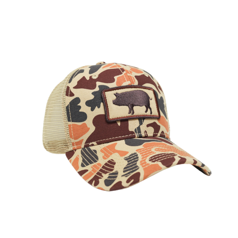 Camo Pig Trucker Hat