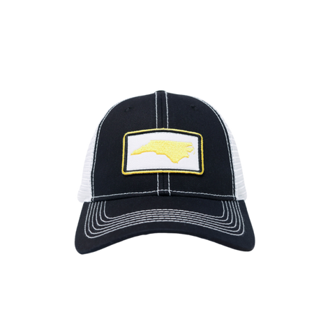 NC Outline Trucker Hat Black