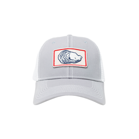 Oyster Trucker Hat Light Grey