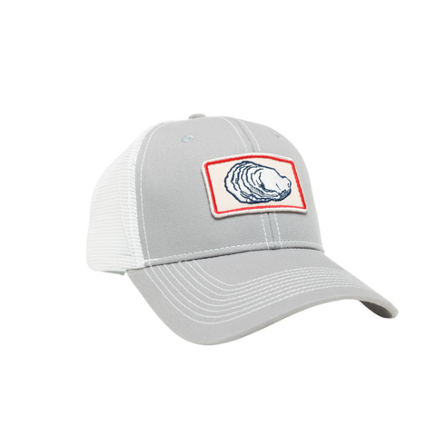 Oyster Trucker Hat Light Grey