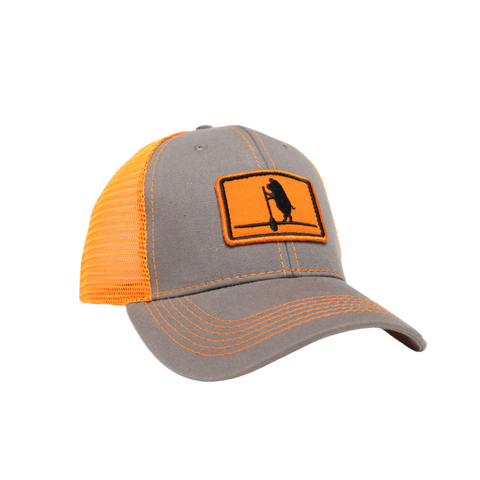 Paddle Board Pig Trucker Hat Grey