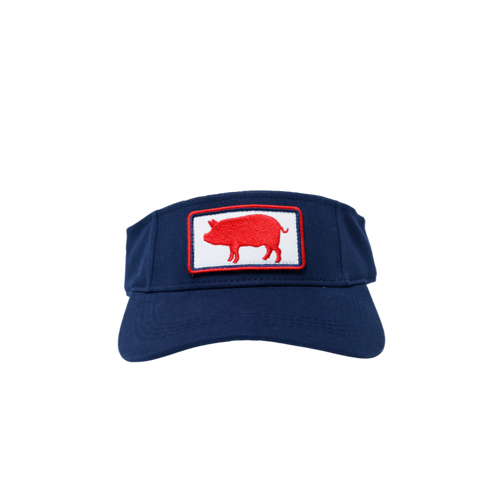 Pig Logo Visor Navy
