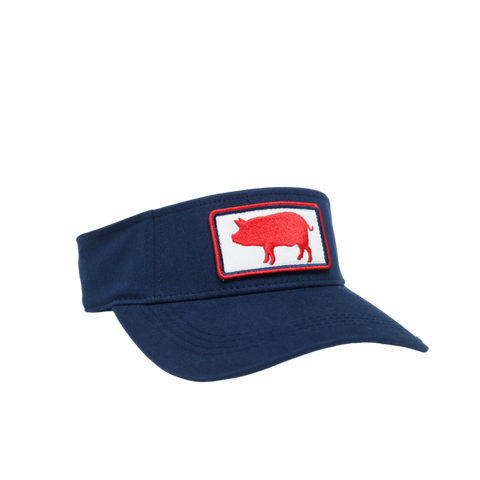 Pig Logo Visor Navy