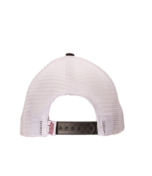 South Carolina State Outline Trucker Hat Black