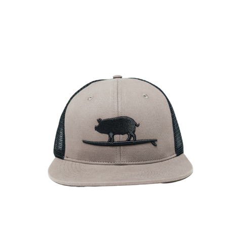 Wave Hog Flat Bill Grey
