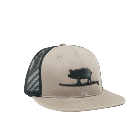 Wave Hog Flat Bill Grey
