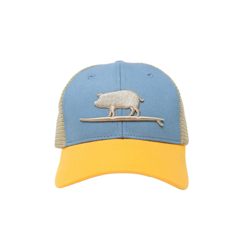 Wave Hog Trucker Hat Slate
