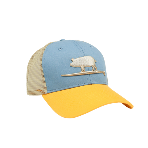 Wave Hog Trucker Hat Slate