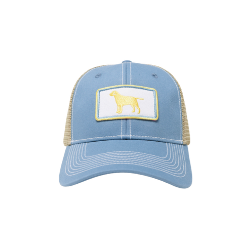 Yellow Lab Trucker Hat Slate