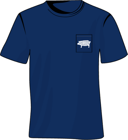 Wave Hog Short Sleeve Shirt Navy