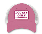 Locals Only Trucker Hat Pink