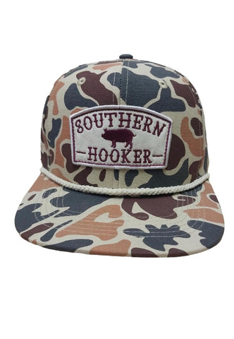Southern Hooker Patch Hat Camo