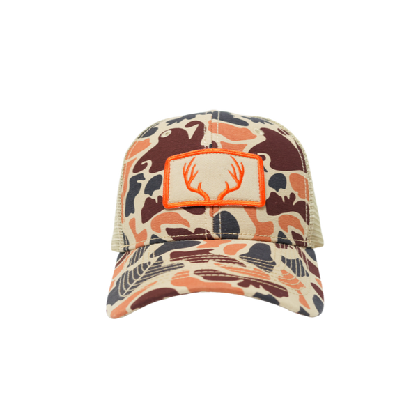 Deer Antlers trucker hats camo