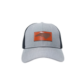 NC Outline Leather Patch Classic Trucker Heather Grey