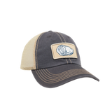 Oyster Unstructured Trucker Hat Charcoal