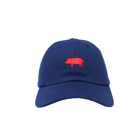 Pig Dad Hat Navy