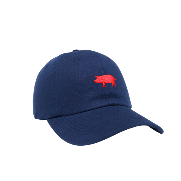 Pig Dad Hat Navy