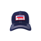 Pig Party Trucker Hat Navy