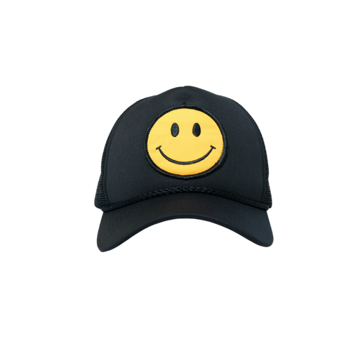 Smiley Hat Black