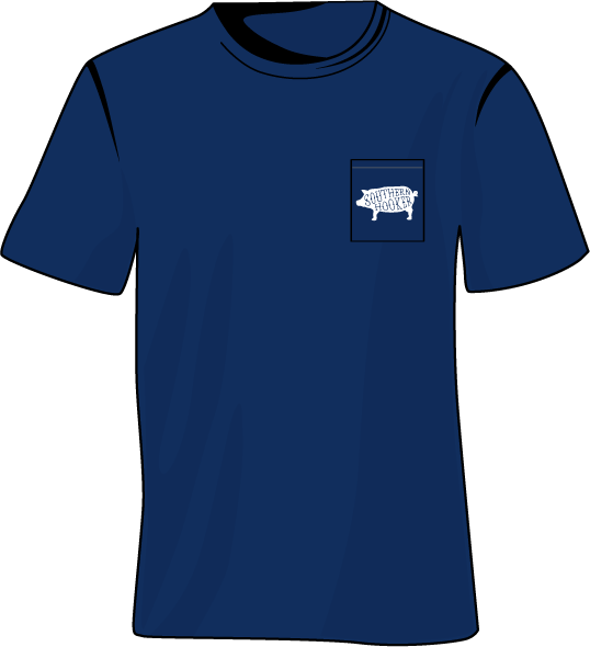 Wave Hog Short Sleeve Shirt Navy